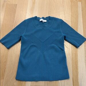 Sandro women’s knit Ribbed Women's Top, size 1